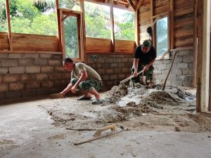 Lantai Rumah Mulai Mengeras, Harapan Keluarga Maskur Hanapi Kian Tumbuh
