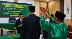 Resmi Dilantik, Trizky Emban Amanah Baru sebagai Kasubbag PTIP PA Muara Bungo