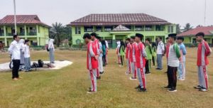 Siswa Pilihan MAN 1 Tebo Ikuti Seleksi Paskibra Tingkat Kecamatan Tebo Ulu