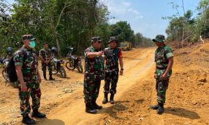 Tim Wasev Apresiasi Pelaksanaan TMMD Ke-129 Kodim 0416/Bute di Bungo