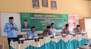 Rakor FKKM Tebo Bahas Transformasi Pendidikan Madrasah, Guru Diminta Adaptif Hadapi Era Digital