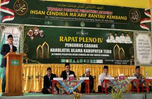 PCNU Tebo Gelar Rapat Pleno IV, Perkuat Konsolidasi Jelang Muktamar ke-35 NU