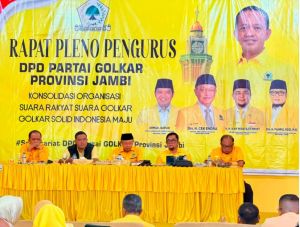 Golkar Jambi Matangkan Pelantikan Pengurus, Rakerda dan Bimtek Fraksi