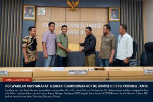 Perjuangan Warga Berbuah Hasil, DPRD Jambi Siapkan RDP dan Pemeliharaan Jalan Betung–Pintas