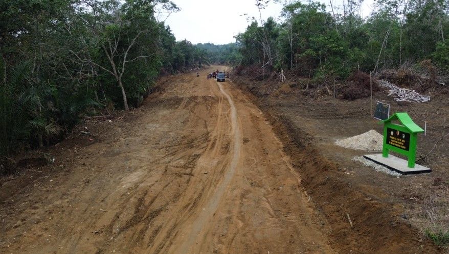 Jalan Baru TMMD Ke-129 di Bungo Rampung, Mobilitas Warga Makin Lancar