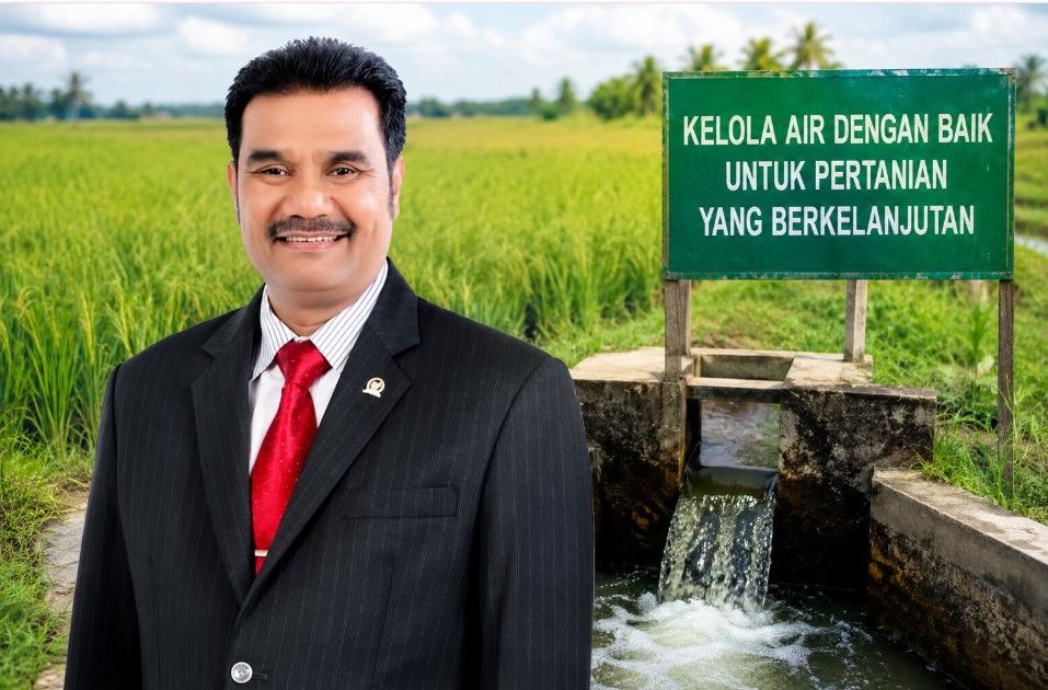 Hadapi Musim Kemarau, SAH Ingatkan Petani Jaga Ketersediaan Air