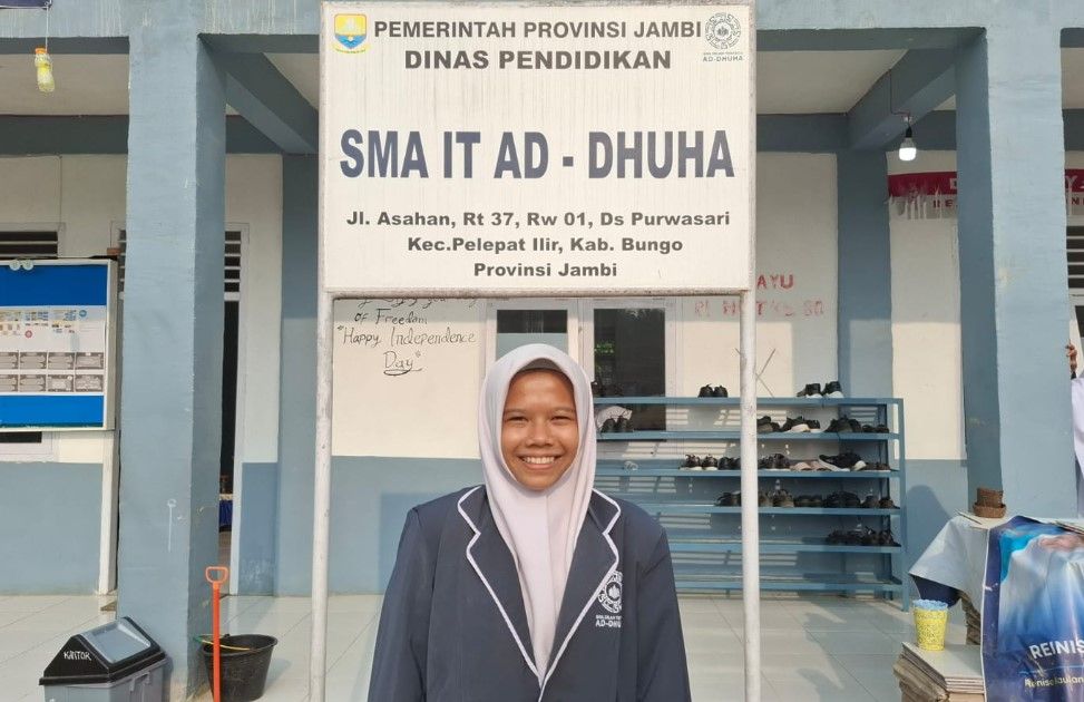 SMA IT Ad-Dhuha Bungo Go Nasional, Humairadaniansyah Lolos OSG 2026