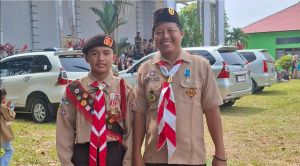 Siswa SMPIT Ad-Dhuha Berangkat ke Jamnas XII 2026, Dilepas Bupati Bungo