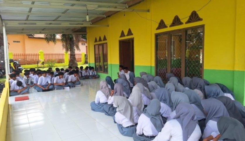 MAN 2 Tebo Evaluasi Kehadiran Pramuka, Siswa Diberi Penguatan Kedisiplinan