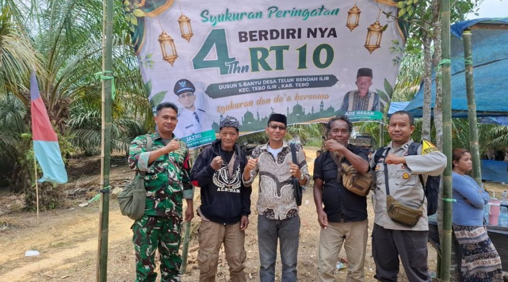 HUT Dusun Sungai Banyu ke-IV dan HUT RI ke-81, Warga Perkuat Semangat Kebersamaan