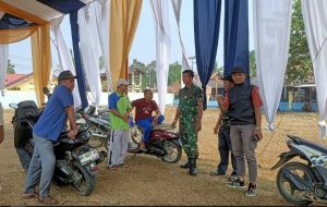 Babinsa Rantau Pandan Perkuat Sinergi Desa, Deteksi Dini Jadi Kunci Jaga Keamanan