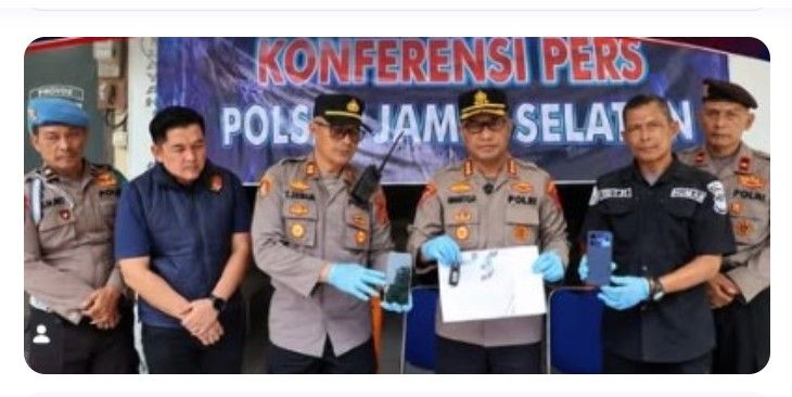 Berkedok Ojol, Jambret di Jambi Gasak Kalung Emas Rp60 Juta, Pelaku Kabur hingga Banten
