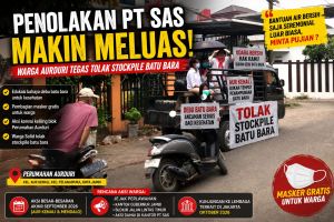 Penolakan PT SAS Makin Meluas, Warga Aurduri Soroti Debu Batu Bara dan Bantuan Air Bersih