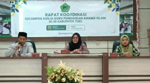 KKG PAI SD Kabupaten Tebo Gelar Rakor Daerah, Dorong Peningkatan Kompetensi Guru Agama