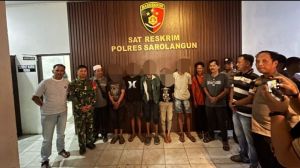 Lima Warga SAD Serahkan Diri ke Polres Sarolangun, Kasus Dugaan Pengeroyokan Anggota TNI Diproses