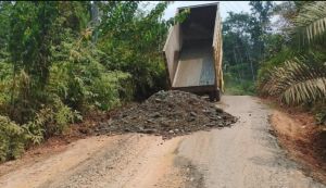 Jalan Rusak Mulai Diperbaiki, Harapan Baru Warga Rasau dan Selango untuk Lancarkan Ekonomi