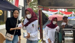 YJI Jambi Bagikan Masker Gratis di Tengah Kabut Asap, Warga Diingatkan Jaga Kesehatan Jantung