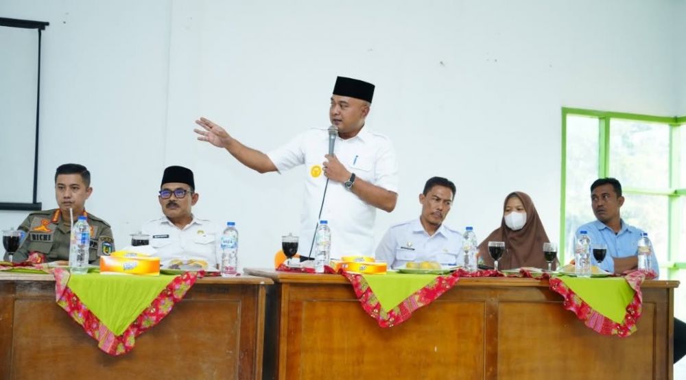 Pemkab Tebo Sosialisasikan Program Sekolah Nasional Terintegrasi di Desa Tegal Arum