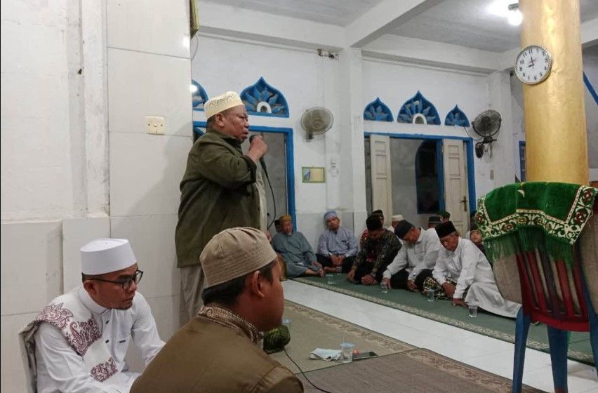 Maulid Nabi di Musholla Mukhlisin, Datuk Rio Empelu Hadiri Kegiatan dan Pererat Silaturahmi