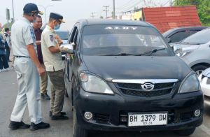 Hari Kedua, Tim Gabungan Bungo Kembali Tertibkan Kendaraan Bermotor