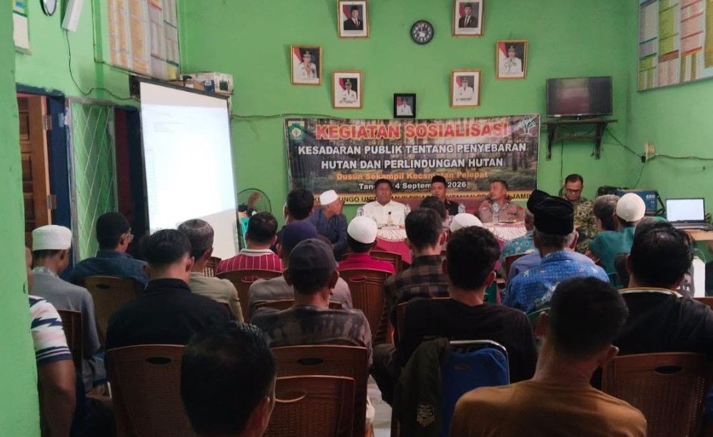Desa Sekampil Perkuat Kesadaran Warga Cegah Karhutla