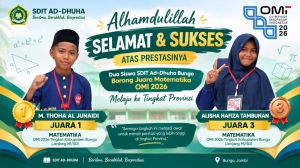 Siswa SDIT Ad-Dhuha Bungo Raih Juara Matematika OMI 2026, Siap Berlaga di Tingkat Provinsi
