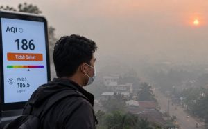 Kualitas Udara Tebo Membaik, AQI Turun ke 186 tapi Masih Tak Sehat
