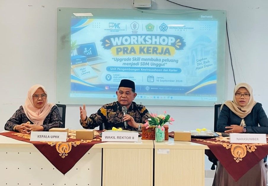 45 Mahasiswa UIN Jambi Ikuti Workshop Pra Kerja, Dibekali Etika hingga Kompetensi