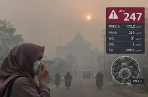 Kualitas Udara Tebo Sangat Tidak Sehat, Warga Diminta Waspada