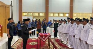 28 Datuk Rio di Bungo Dilantik, Komitmen Berantas PETI Jadi Bagian Fakta Integritas