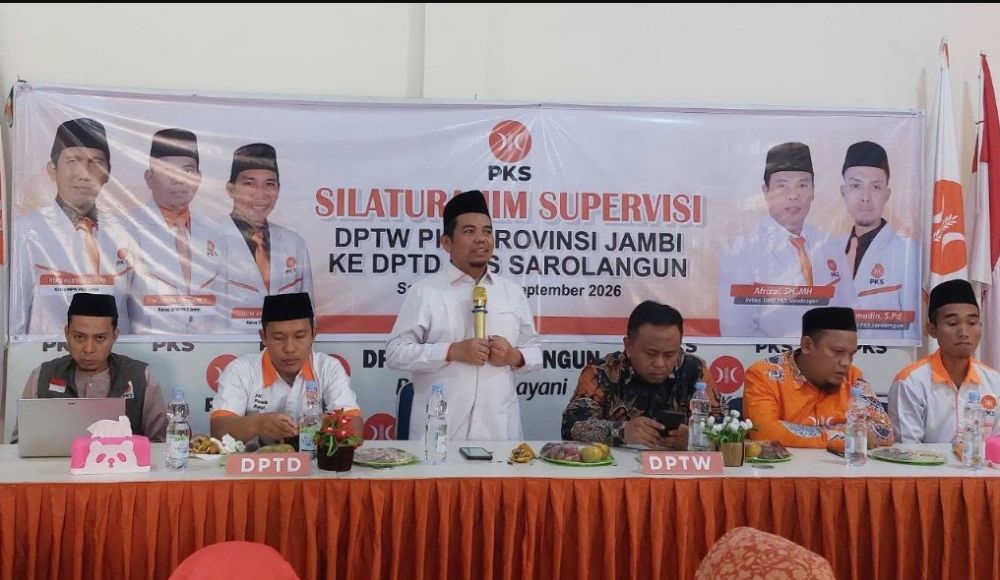 PKS Jambi Supervisi ke Sarolangun, Perkuat Koordinasi Struktur dan Fraksi