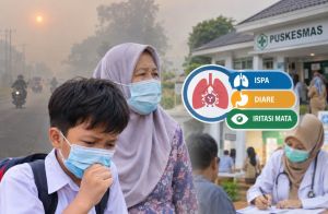 Kabut Asap Berdampak, Ribuan Warga Muaro Jambi Terserang ISPA
