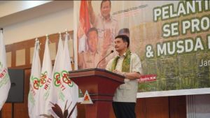 SAH Minta HKTI Jambi Gencarkan Kampanye Stop Bakar Hutan dan Lahan