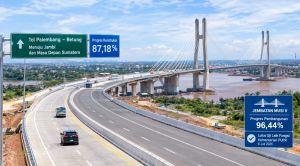 Tol Palembang-Betung Capai 87 Persen, Konektivitas Menuju Jambi Terus Dikebut