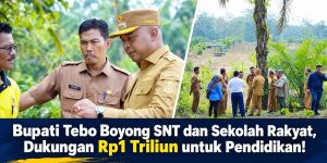 APBD Terbatas, Bupati Tebo Jemput Bola ke Pusat: Dukungan Pendidikan Tembus Rp1 Triliun!