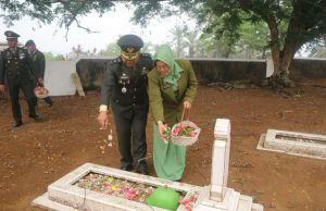 Ziarah Nasional HUT ke-81 TNI, Kodim 0416/Bute Tekankan Nilai Perjuangan