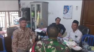 Perkuat Sinergi, Babinsa dan Pemdes Tanjung Belit Pantau Perkembangan Wilayah