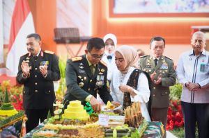HUT ke-81 TNI, Danrem 042/Gapu: Kekuatan TNI Tak Terpisahkan dari Rakyat