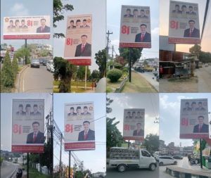 Hampir Dua Dekade Besarkan Gerindra Jambi, SAH Konsisten Perkenalkan Prabowo Lewat Billboard