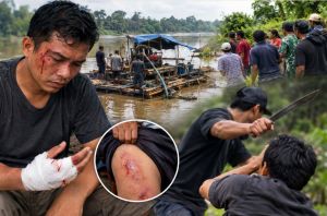 Tolak PETI di Berembang, Warga Jadi Korban Pembacokan