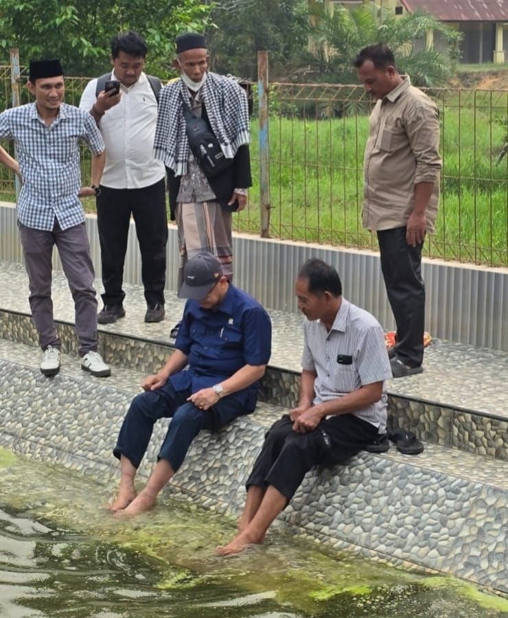 Potensi Besar, Fasilitas Terbatas! Warga Titip Harapan Pengembangan Wisata Aek Hangat ke Cek Endra