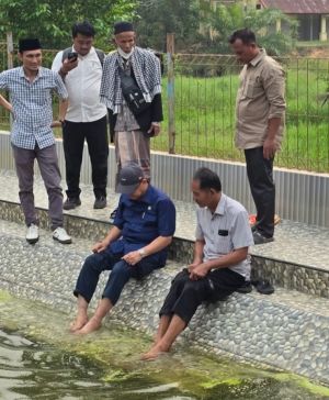 Potensi Besar, Fasilitas Terbatas! Warga Titip Harapan Pengembangan Wisata Aek Hangat ke Cek Endra