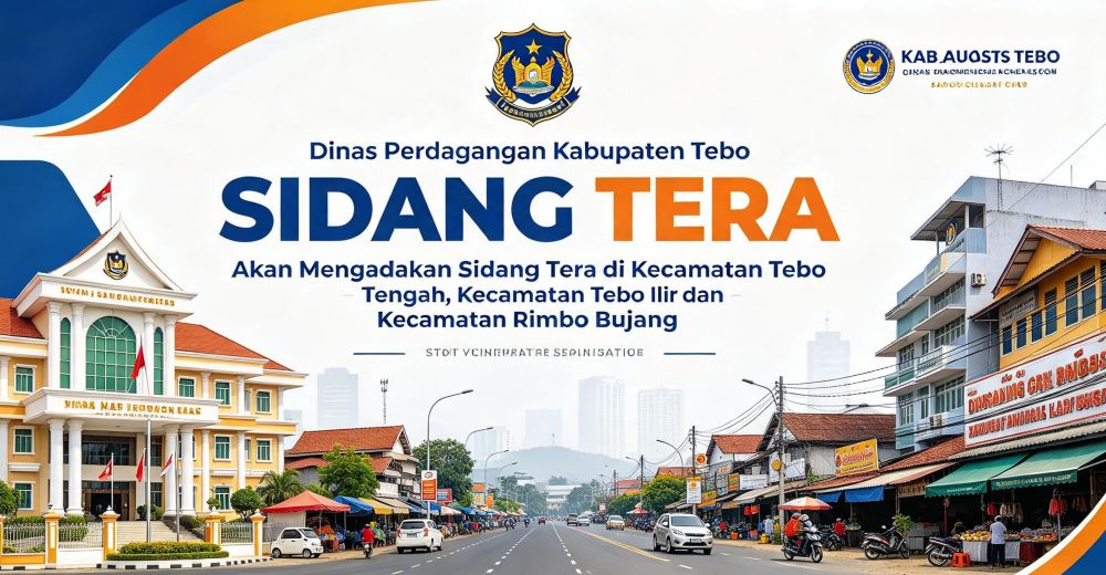 Disperindag Tebo Gelar Sidang Tera Pasar di Tiga Kecamatan