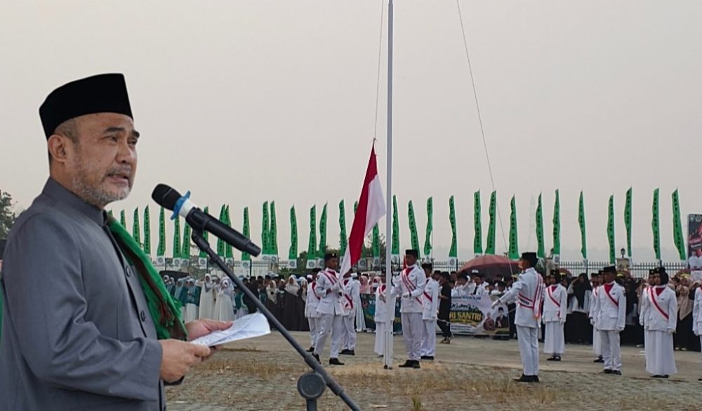 Ribuan Santri Meriahkan HSN 2026 di Bungo, Tabligh Akbar Digelar Malam Hari