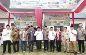 Gerakan Pangan Murah Hadir di Pulau Temiang, Bantu Warga Dapatkan Sembako Terjangkau