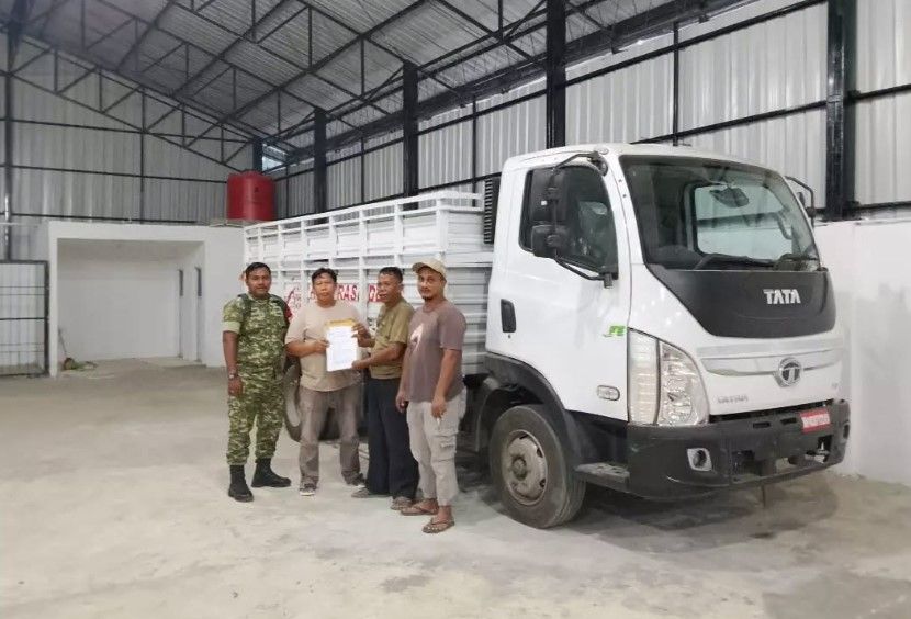 Koperasi Merah Putih di Teluk Singkawang Tebo Rampung 100 Persen, Terima Bantuan Truk