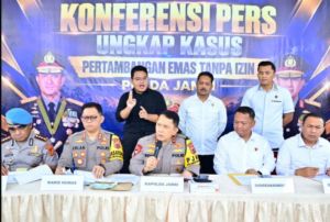 Polda Jambi Ungkap 32 Kasus PETI, Kapolda Ancam Tindak Tegas Oknum Aparat yang Terlibat