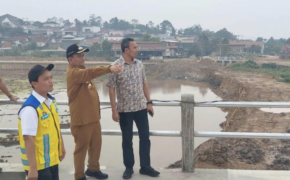 Kolam Retensi Telago Kajang Lako Ditargetkan Pangkas Banjir hingga 80 Persen