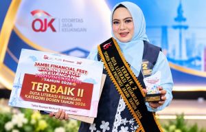 Dosen UIN STS Jambi Sri Rahma Raih Juara II Duta Literasi Keuangan Provinsi Jambi 2026